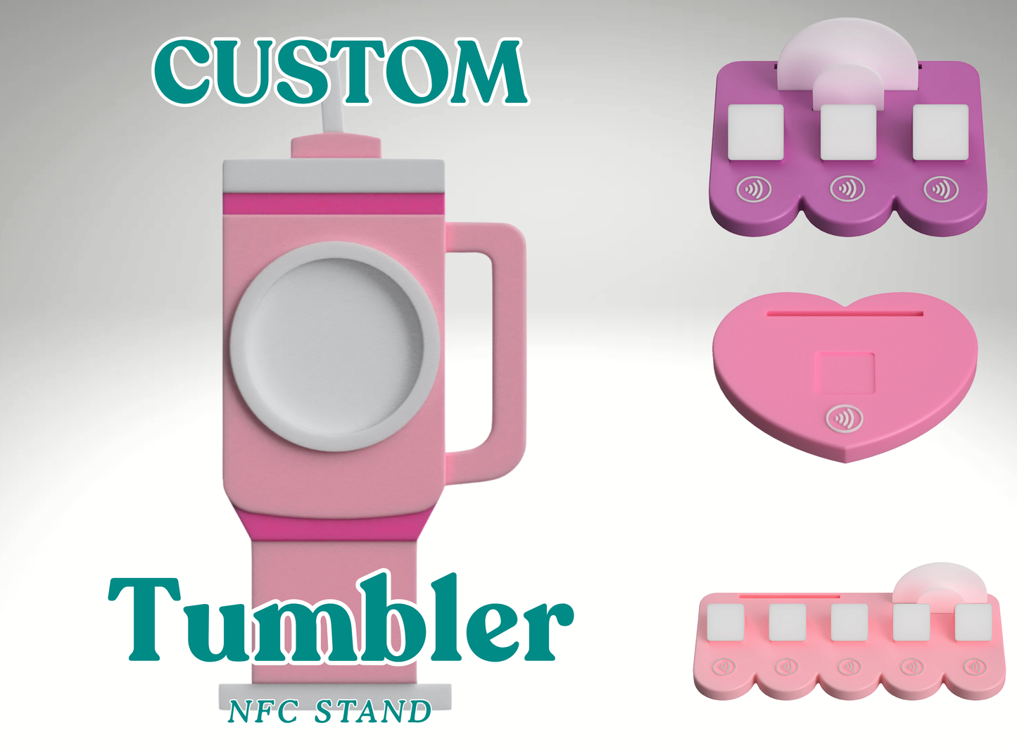 Custom Tumbler NFC Business Sign