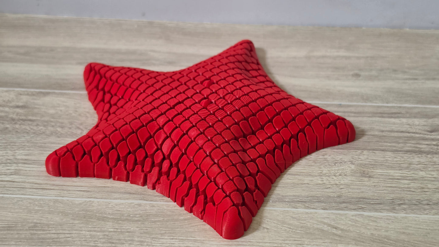 Red starfish mesh