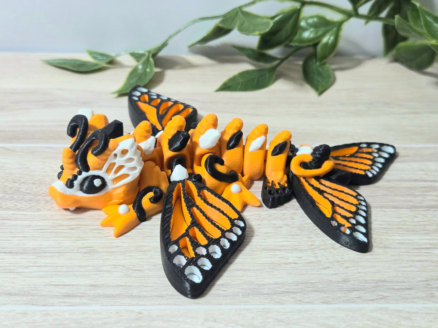 Orange Baby Butterfly Dragon