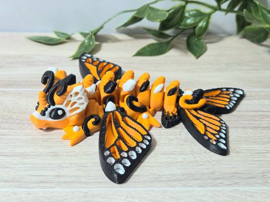 Orange Baby Butterfly Dragon