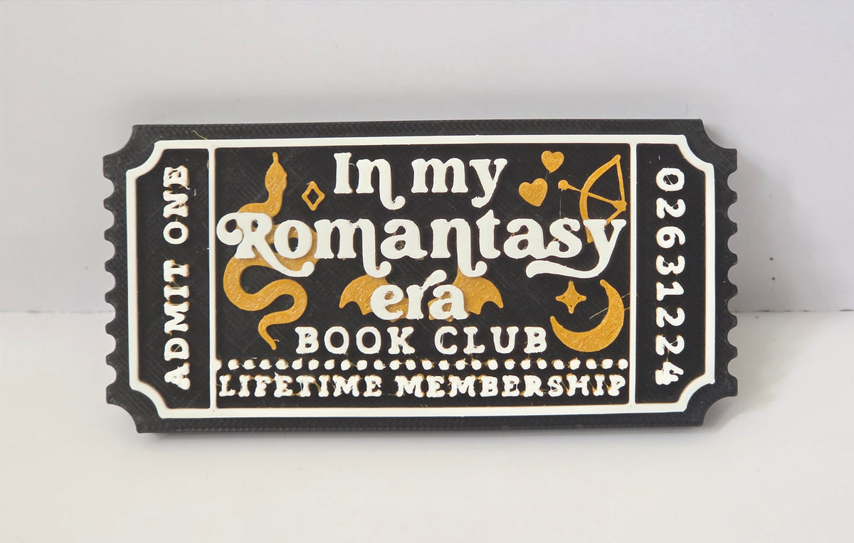 Romantasy Book Ticket