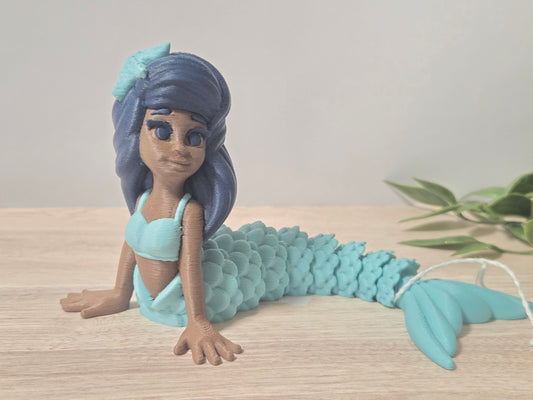 Teal mermaid