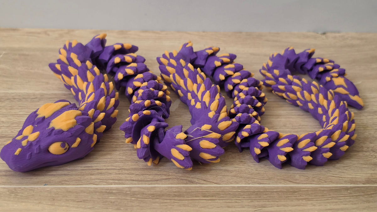 Purple Crystal Snake