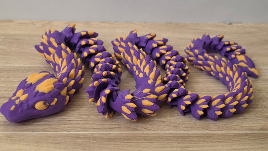 Purple Crystal Snake