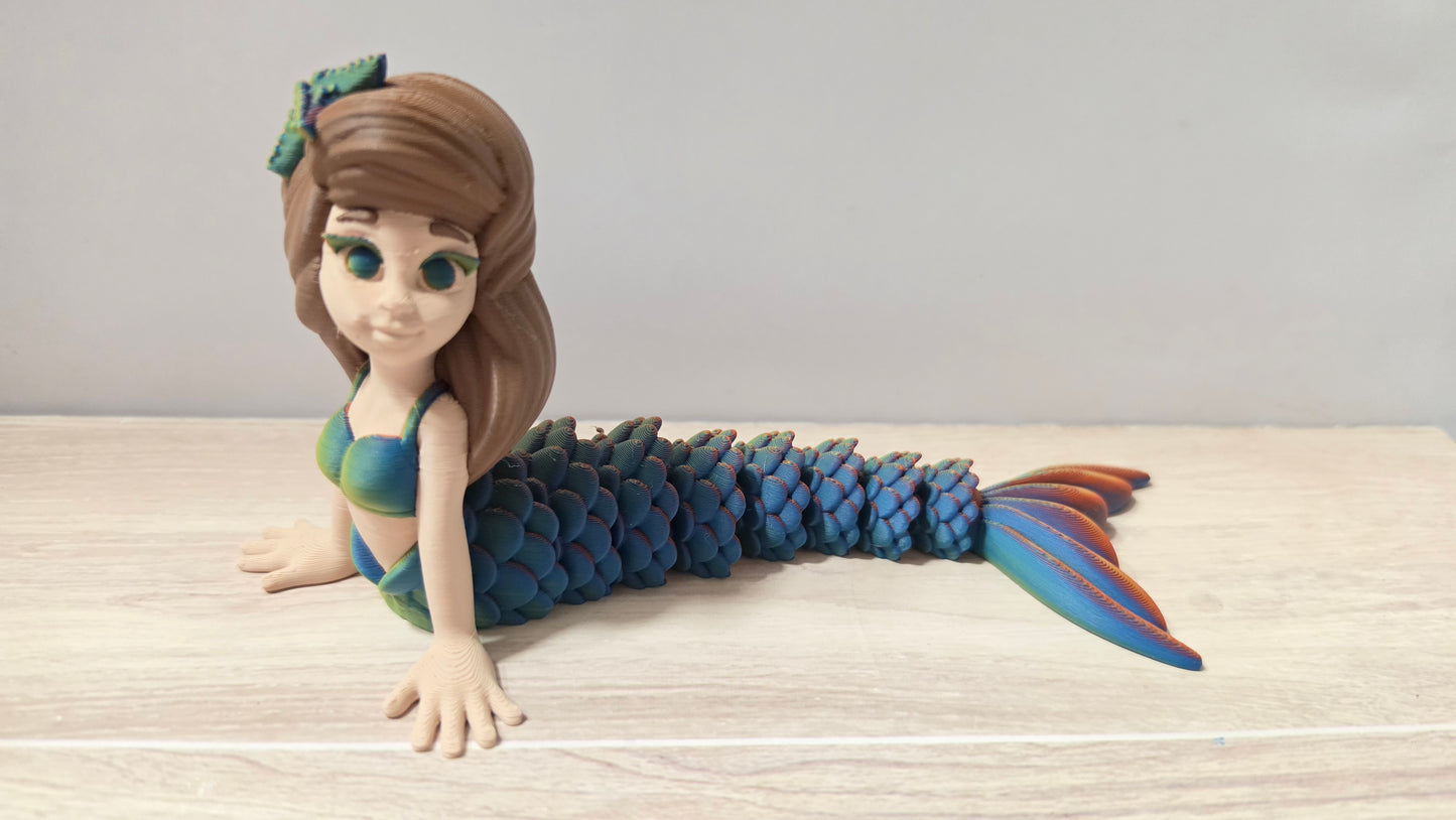 Tricolor mermaid
