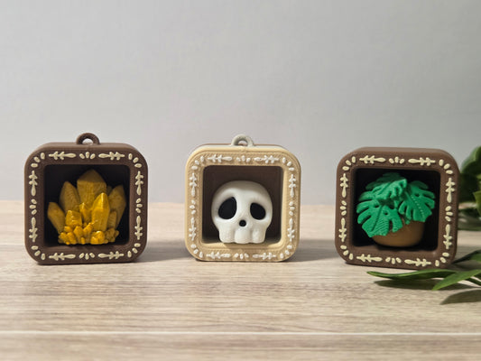 Mystery square shelf clicker