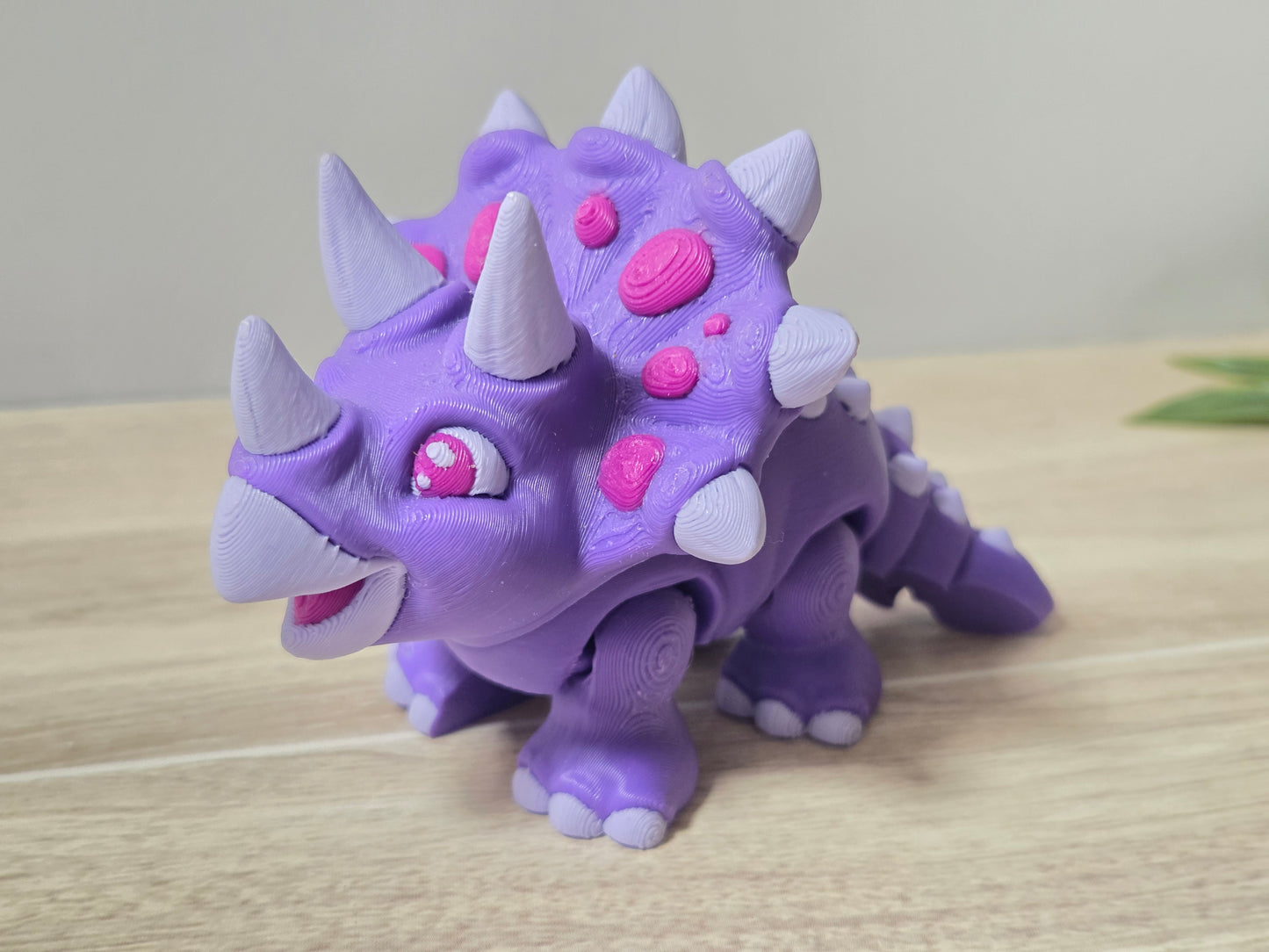 Purple Triceratops