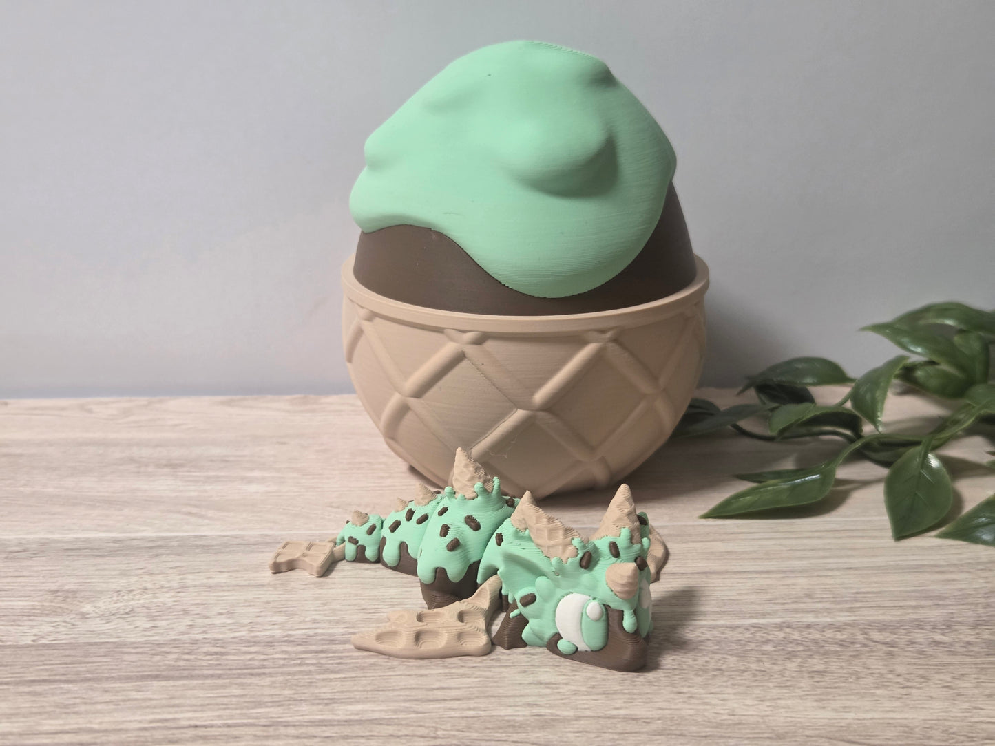 Icecream dragon egg