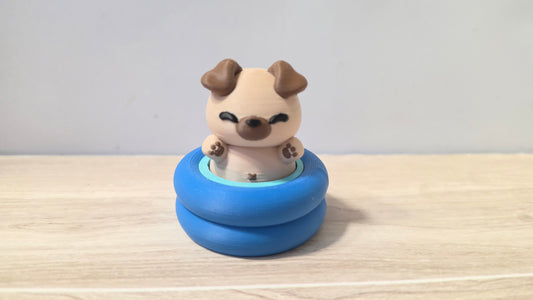 Dog pool clicker