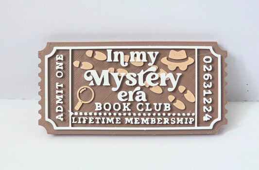 Mystery book ticket