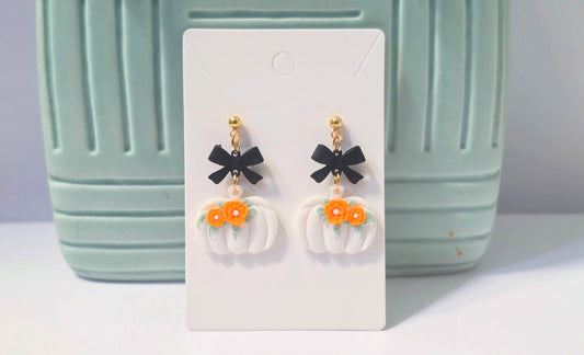 Pumpkin Earrings