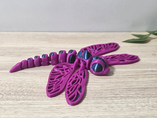 Small Purple Dragonfly