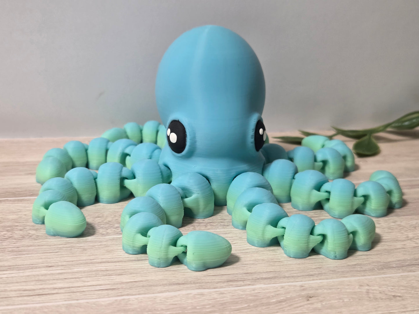 Blue octopus