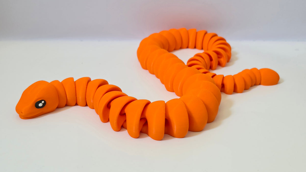 Orange snake
