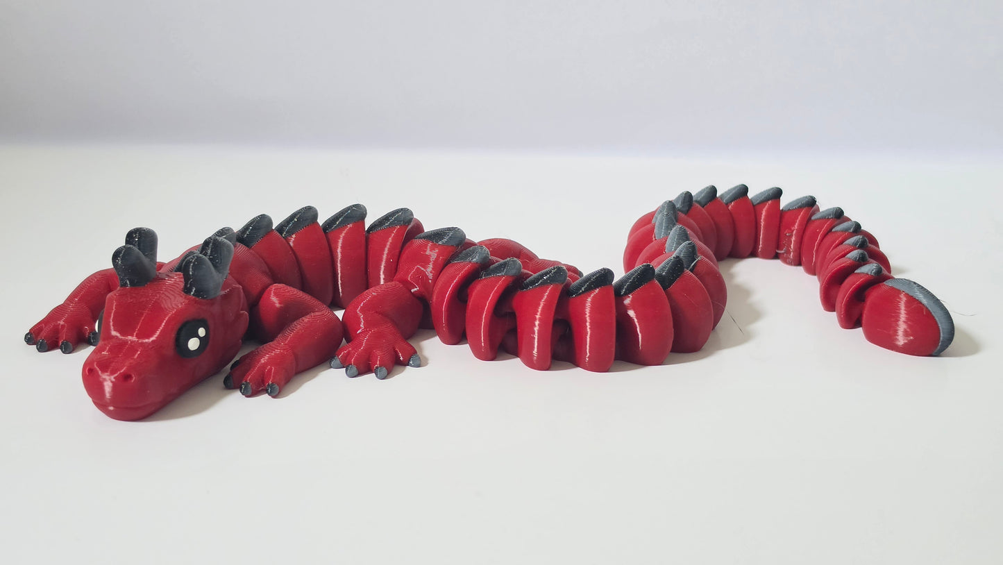 Red zou dragon