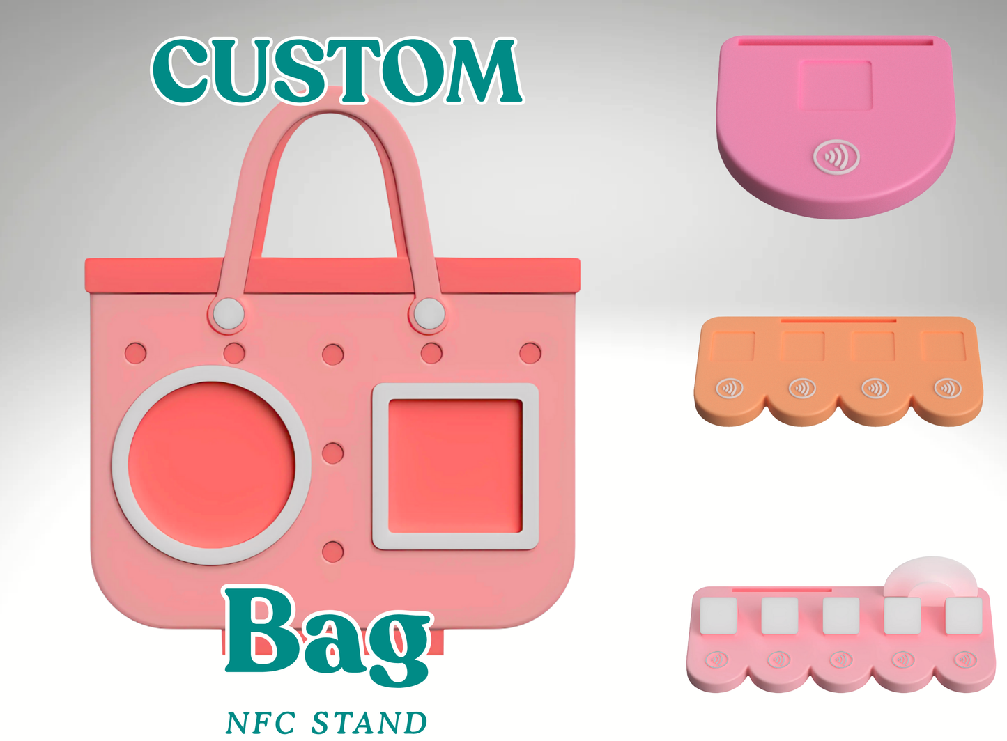 Custom Tote Bag NFC Business Sign