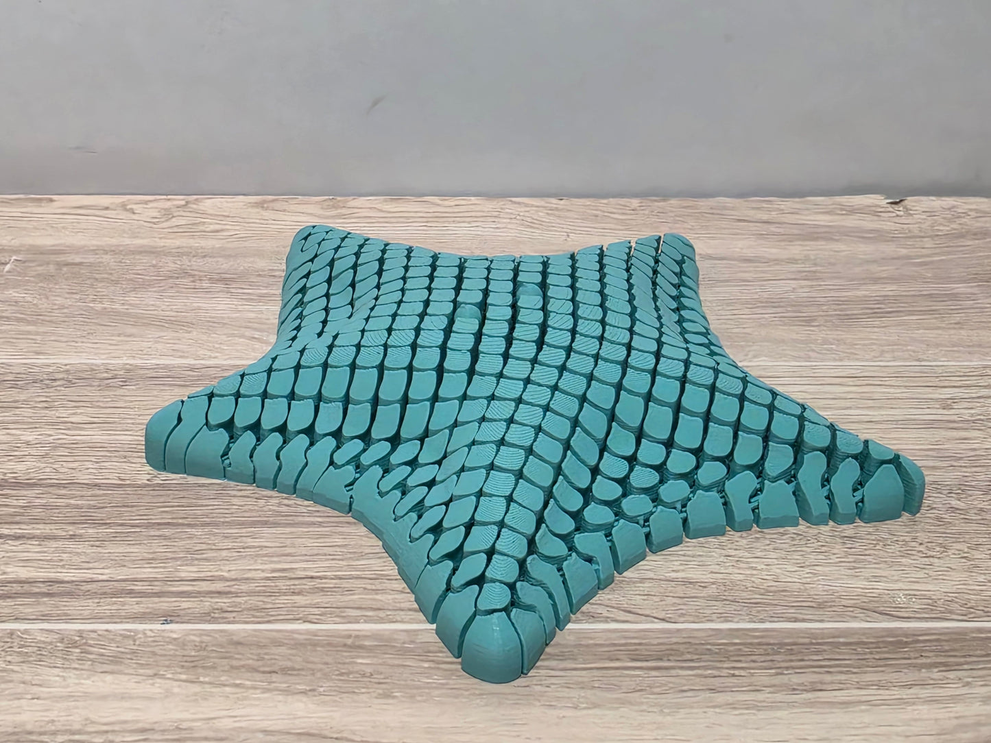 Mesh teal starfish