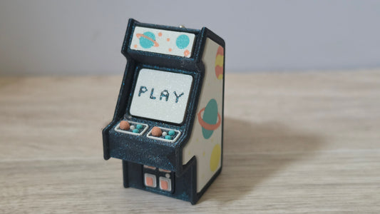 White retro game clicker