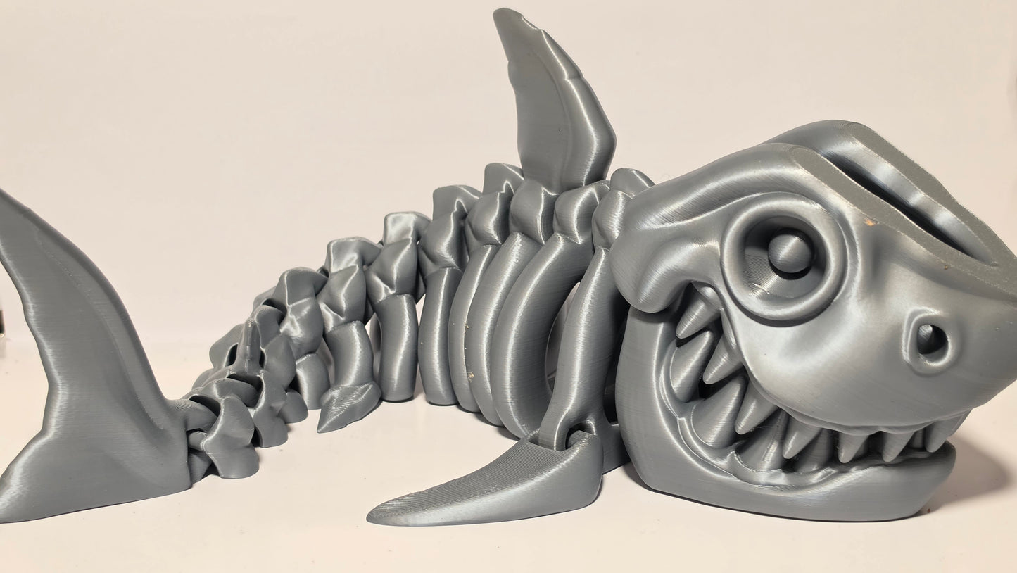 Silver shark skelly