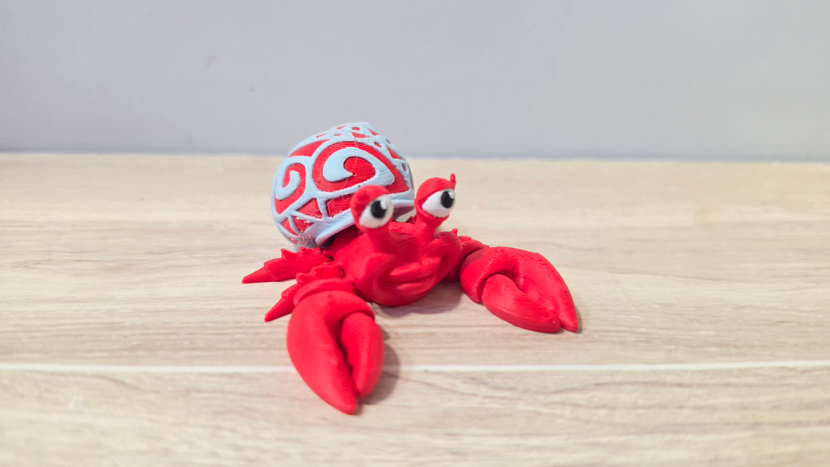 Red tribal hermit