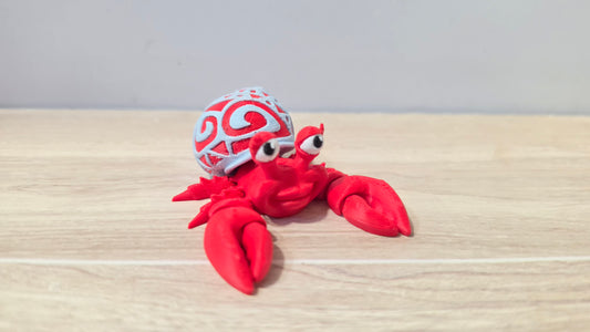Red tribal hermit