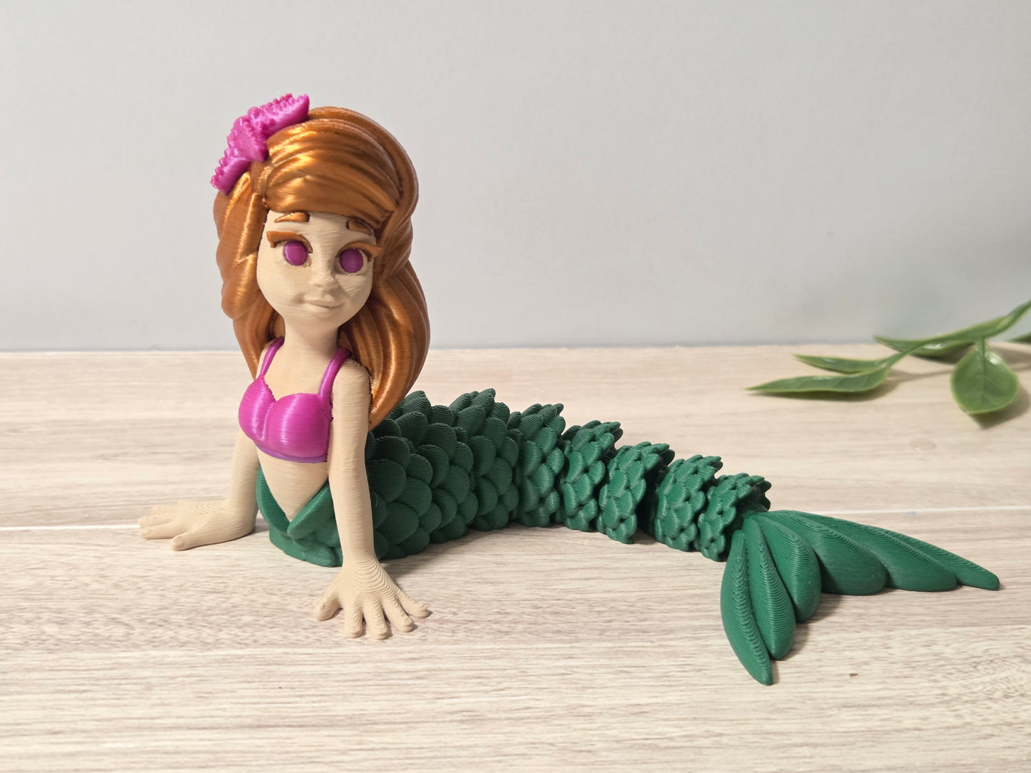 Purple Green mermaid