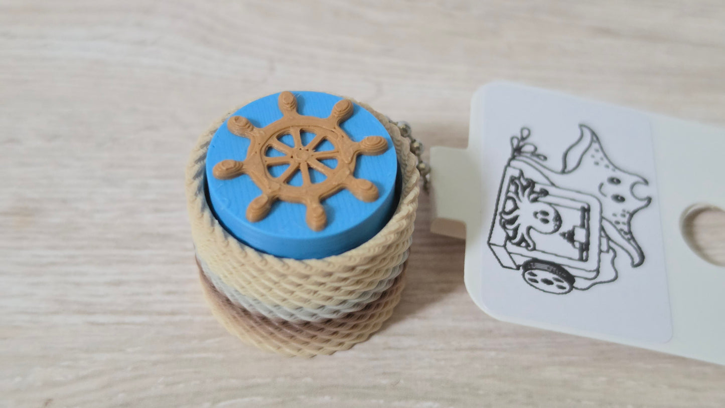 Ship wheel clicker