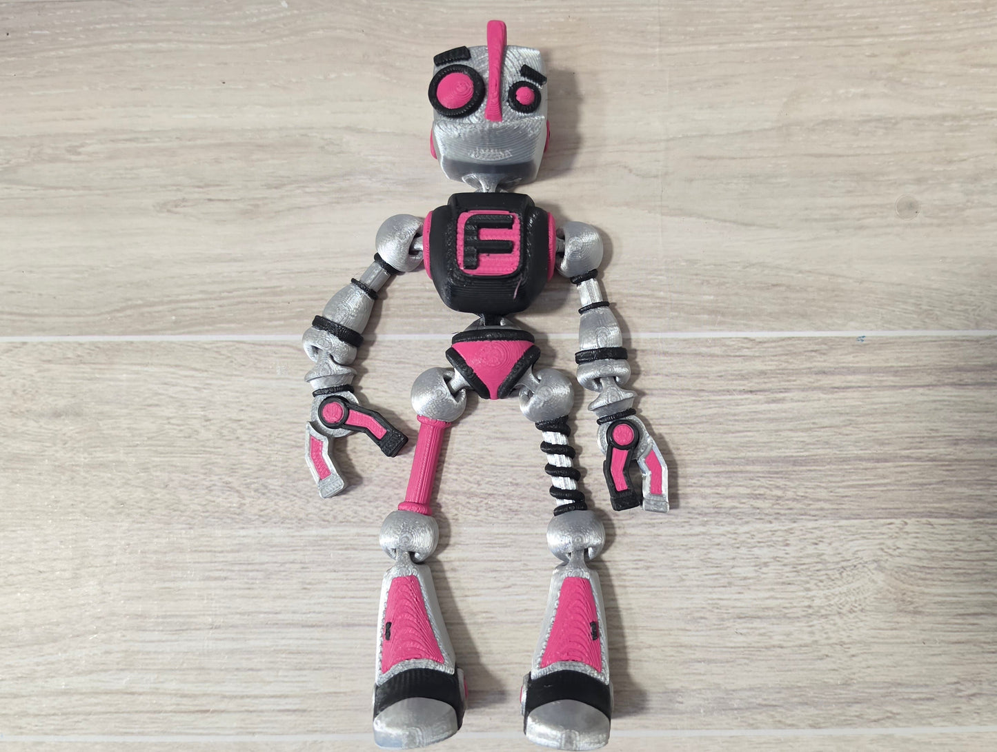 Pink robot