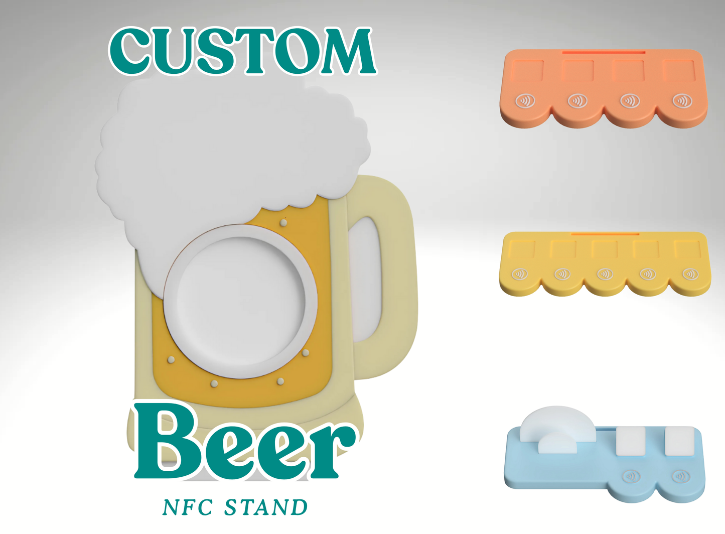 Custom Beer NFC Business Sign