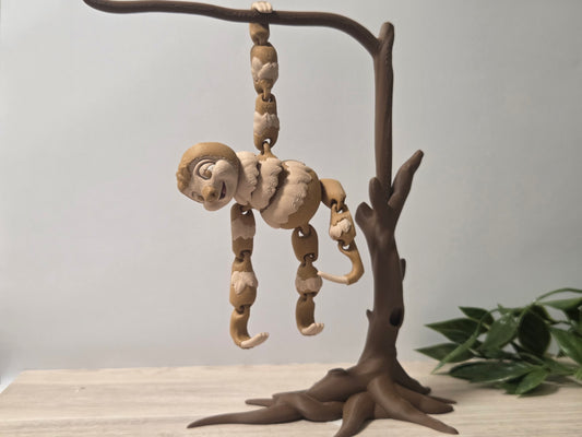 Hanging sloth