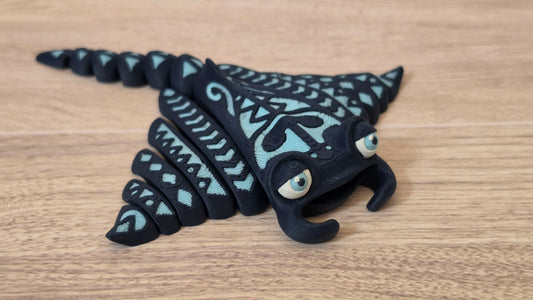 Blue Tribal stingray