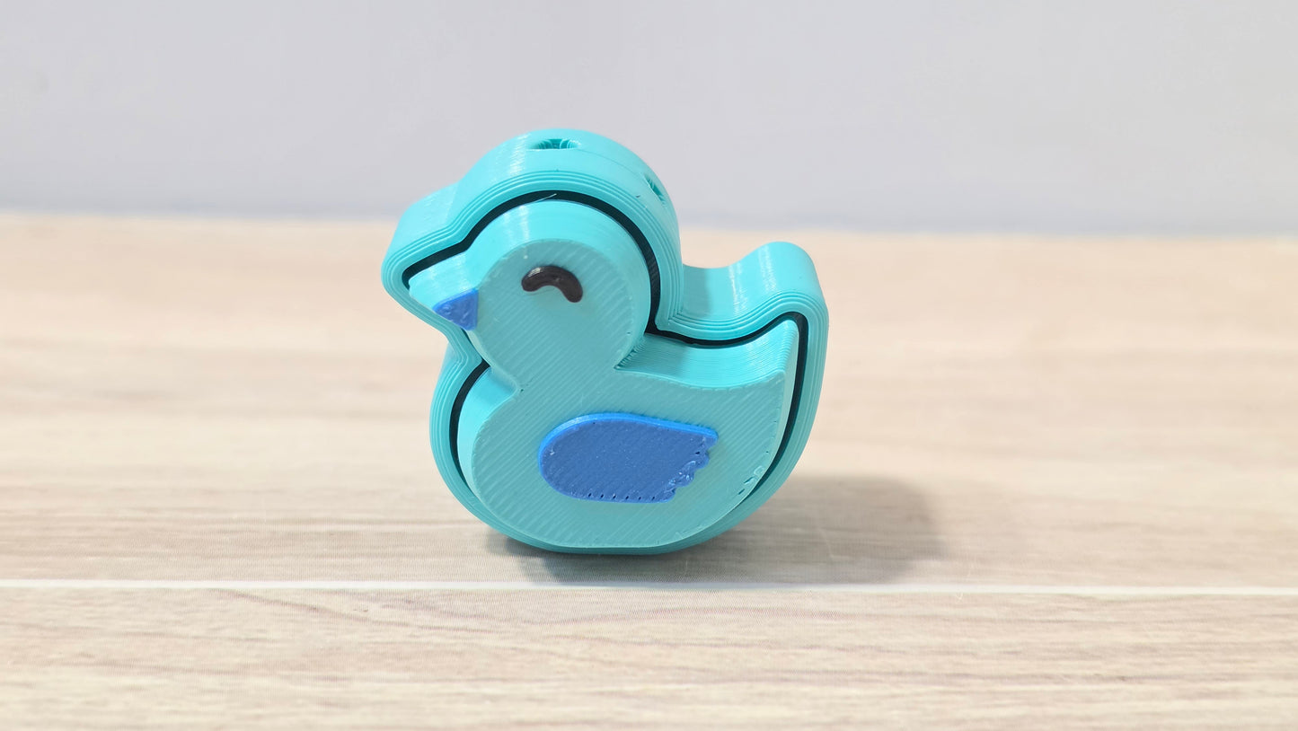 Teal duck clicker