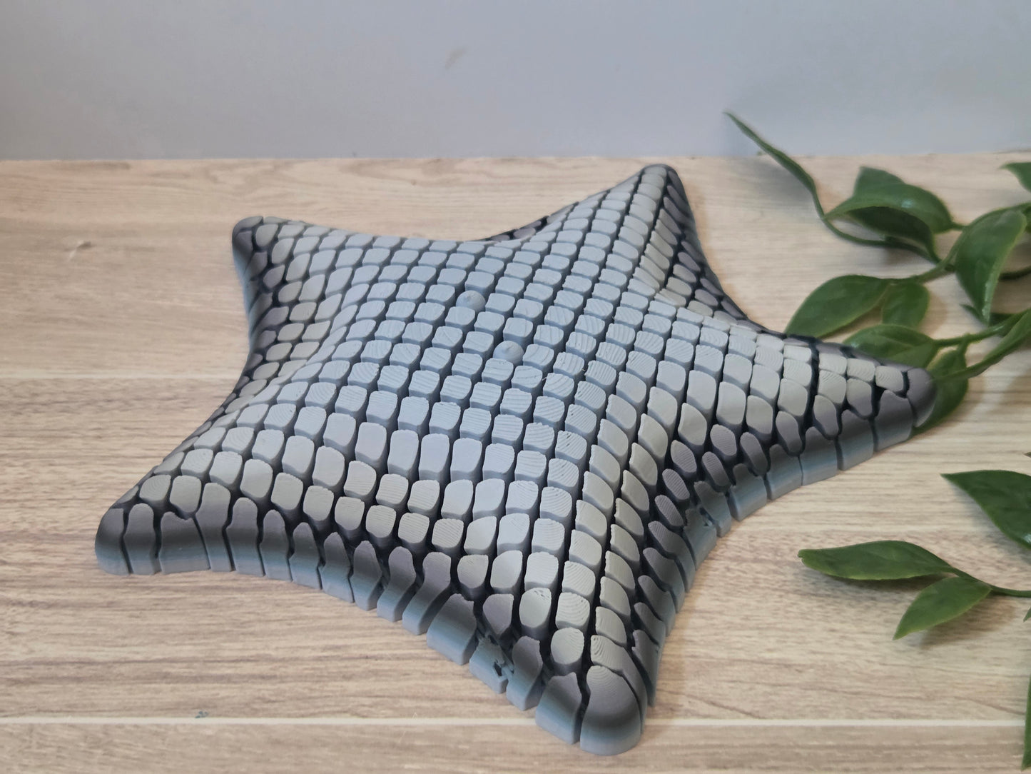 Mesh blue gray starfish
