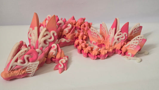 Glow in the dark butterfly dragon