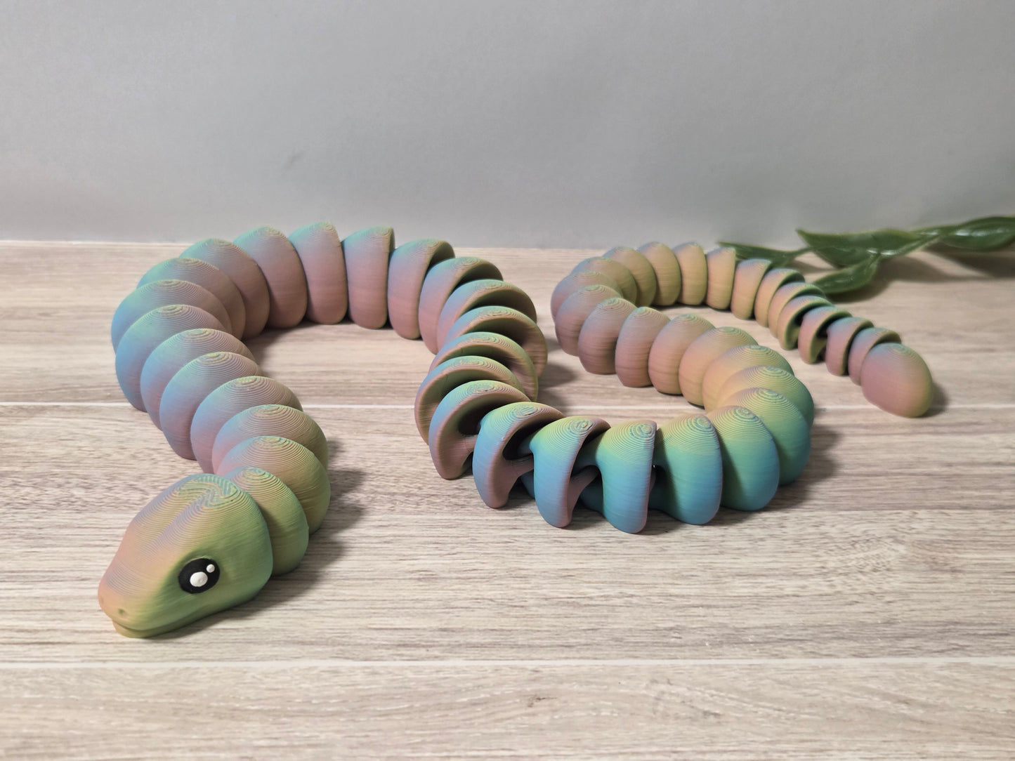 Pastel tricolor snake