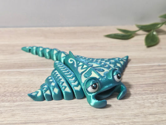 Blue Tribal stingray