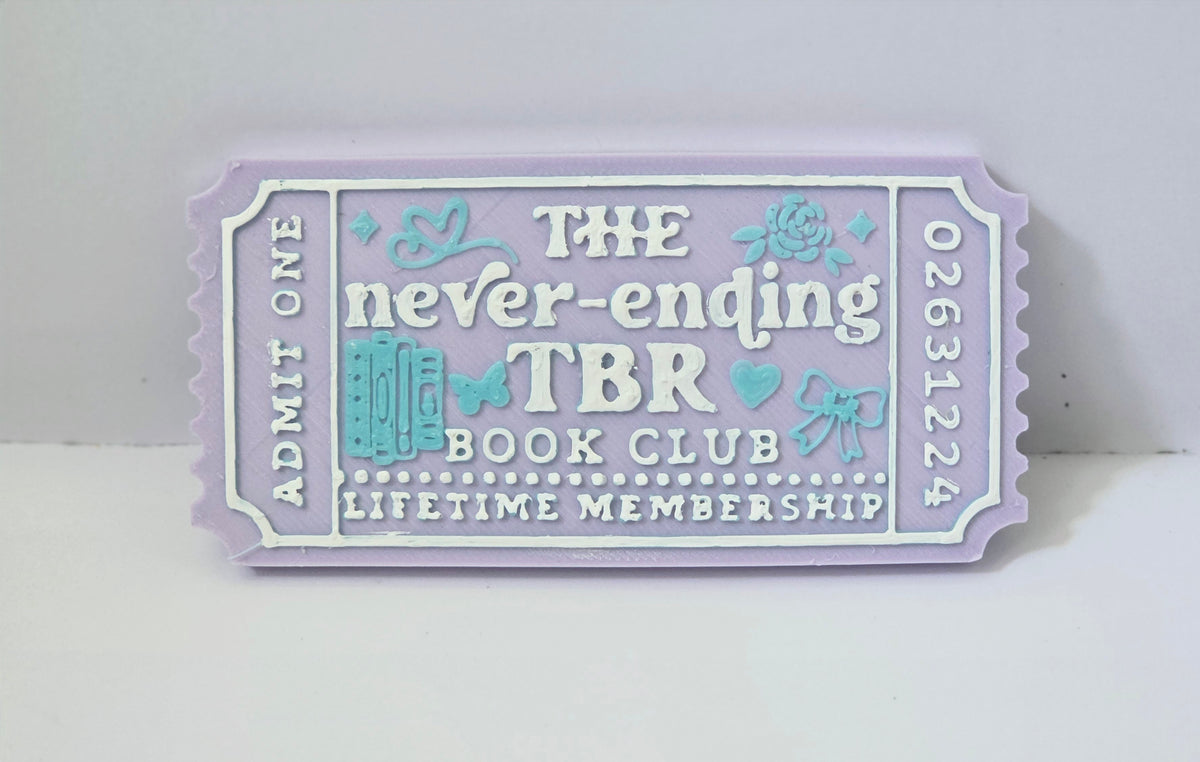 To be read book ticket