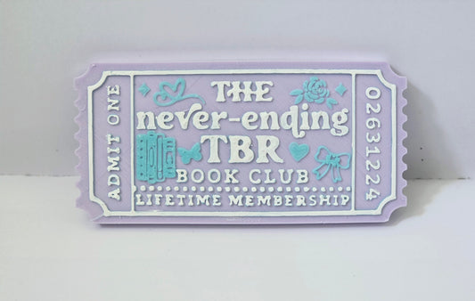 To be read book ticket