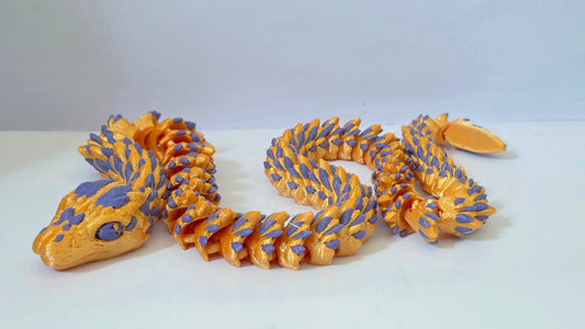 Gold Crystal Snake