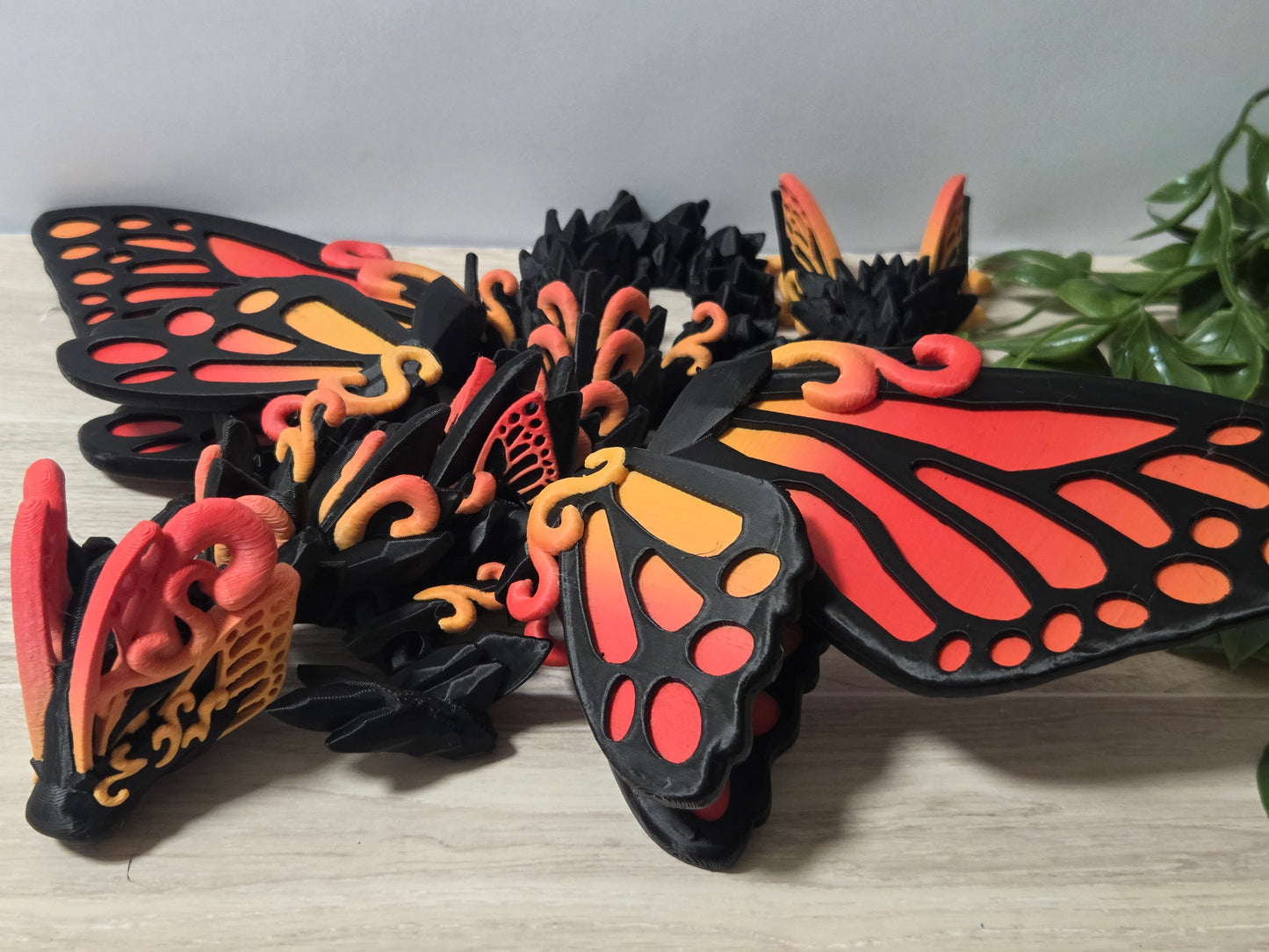 Monarch butterfly dragon
