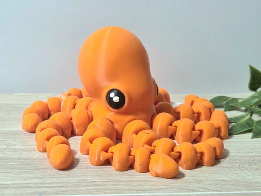 Orange Octopus