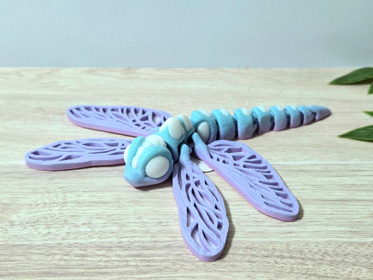 Small Purple Dragonfly