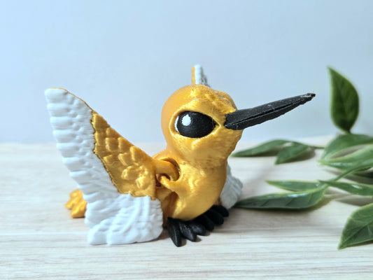 Gold hummingbird