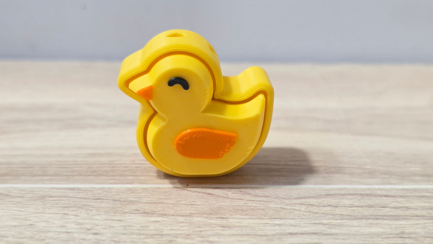 Yellow duck clicker