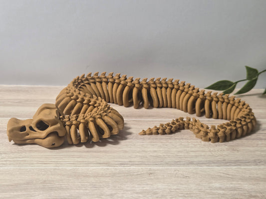 Tan snake skelly