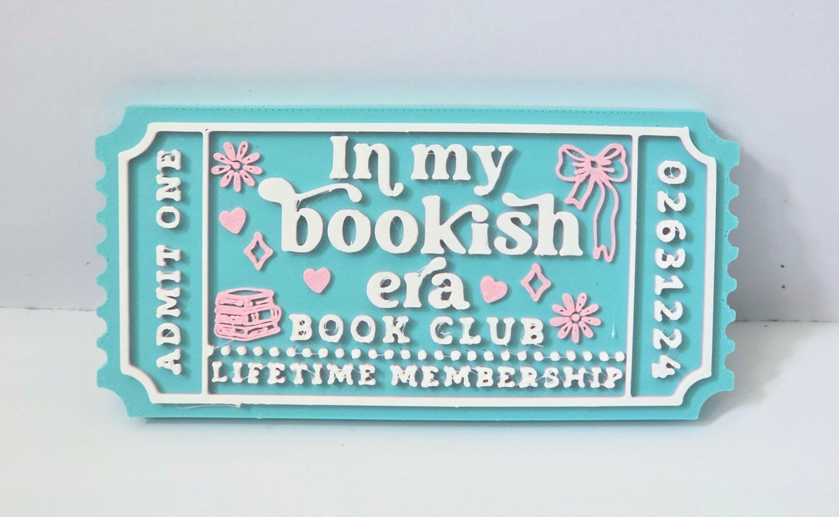 Bookish book ticket