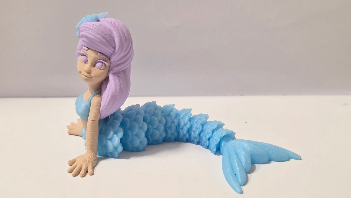 Purple mermaid