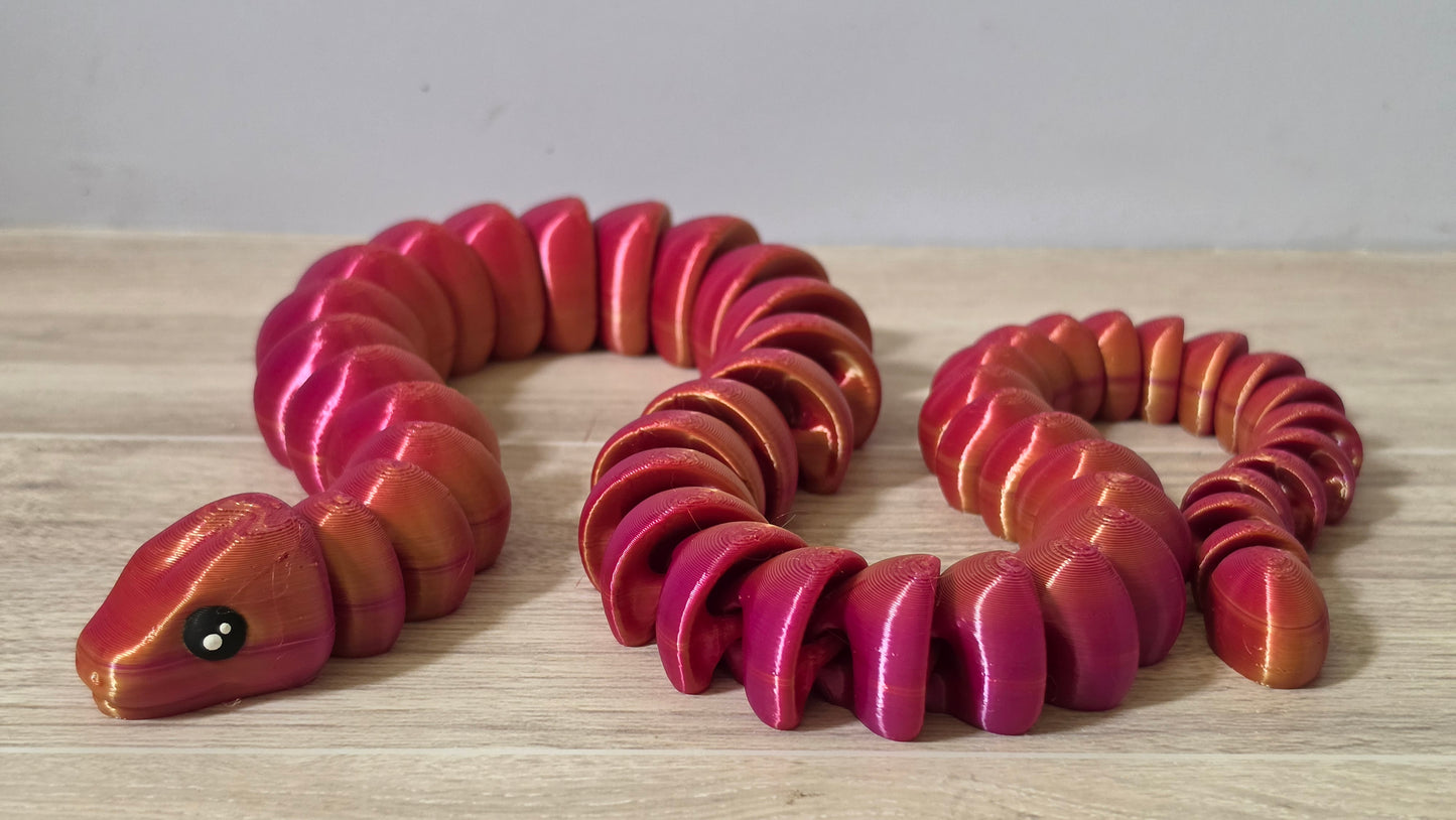 Red Orange Snake