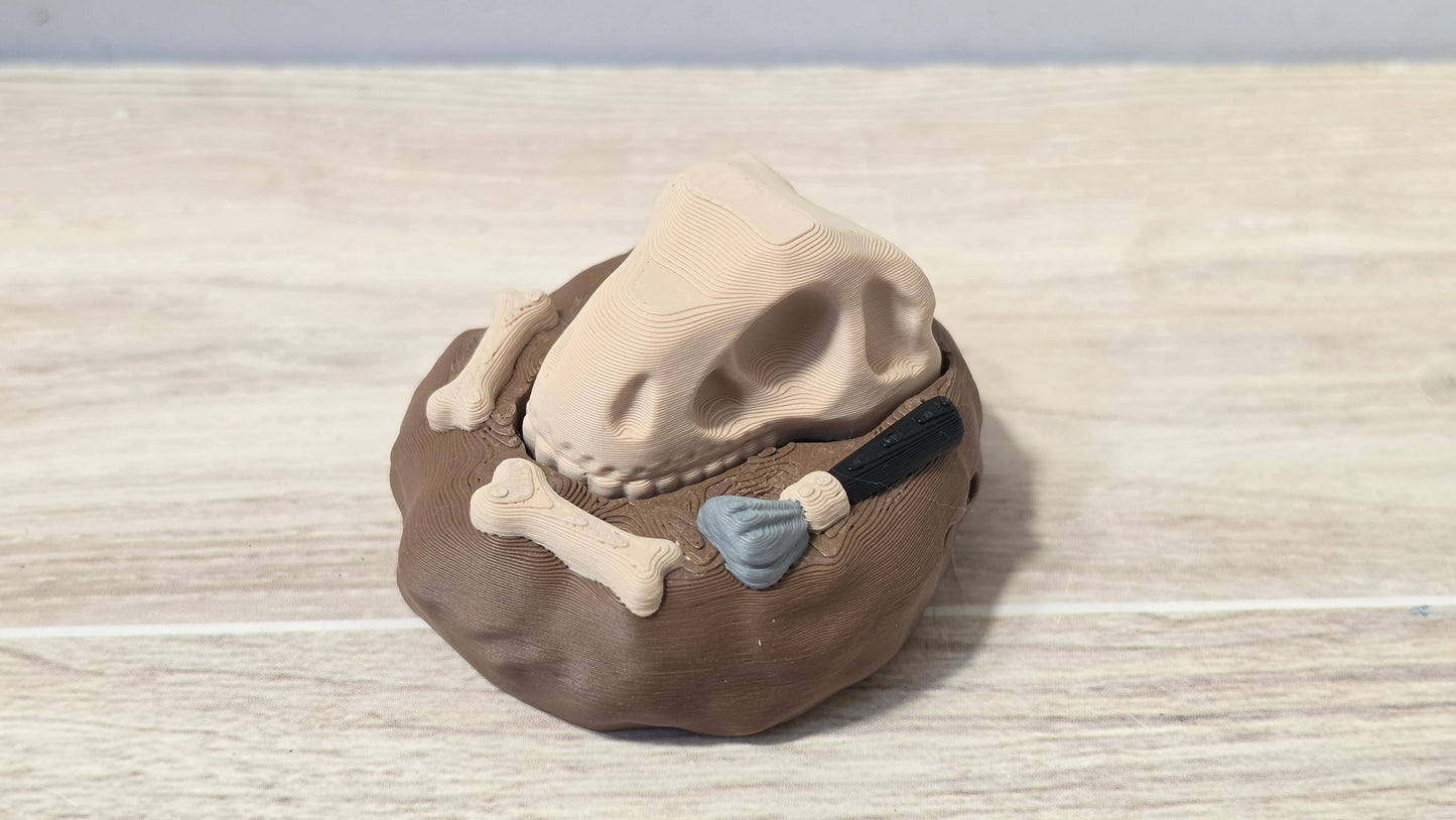 Trex fossil clicker