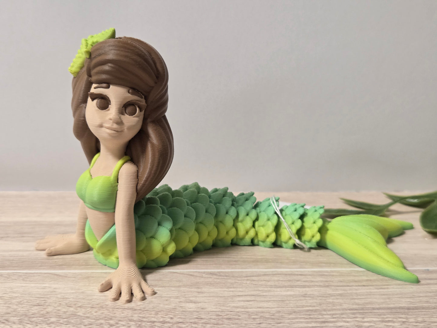 Green mermaid